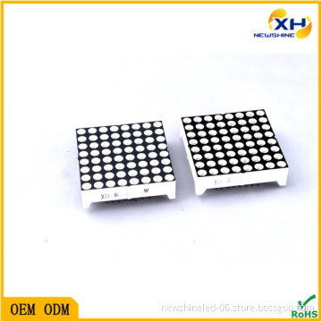 NEWSHINE Round Dot Free Sample Indoor Outdoor using 8x8 RGB LED Dot Matrix Display